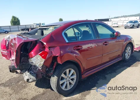 2011 Subaru Legacy 2.5I Premium from USA, damaged, VIN 4S3BMBC61B3226431